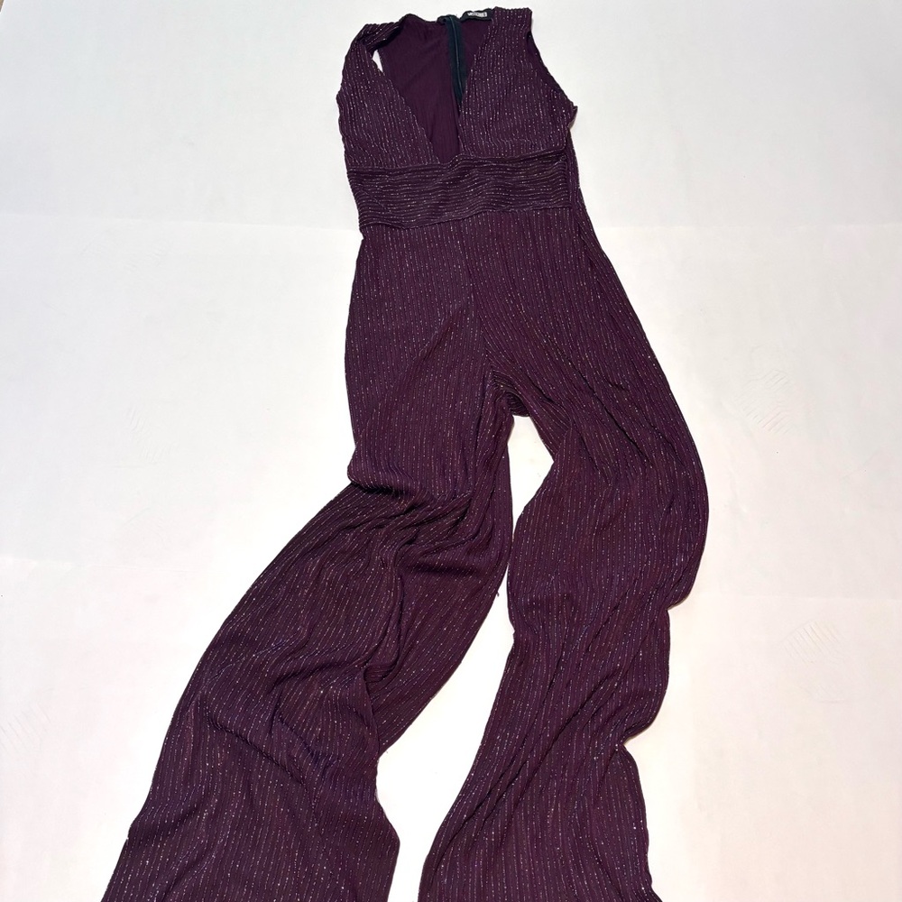 Purple Sparkle Jumpsuit